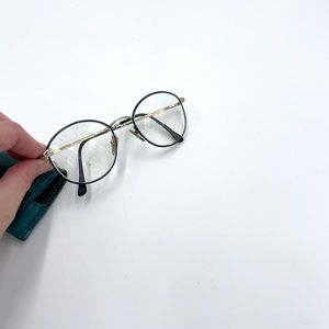 Authentic Ralph Lauren 537 Green Gold Eyeglasses 537